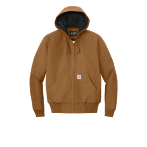 Carhartt Quilted-Flannel-Lined Duck Active Jacket