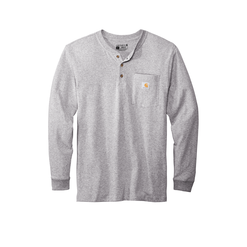 Carhartt CTK128 Long Sleeve Henley T-Shirt