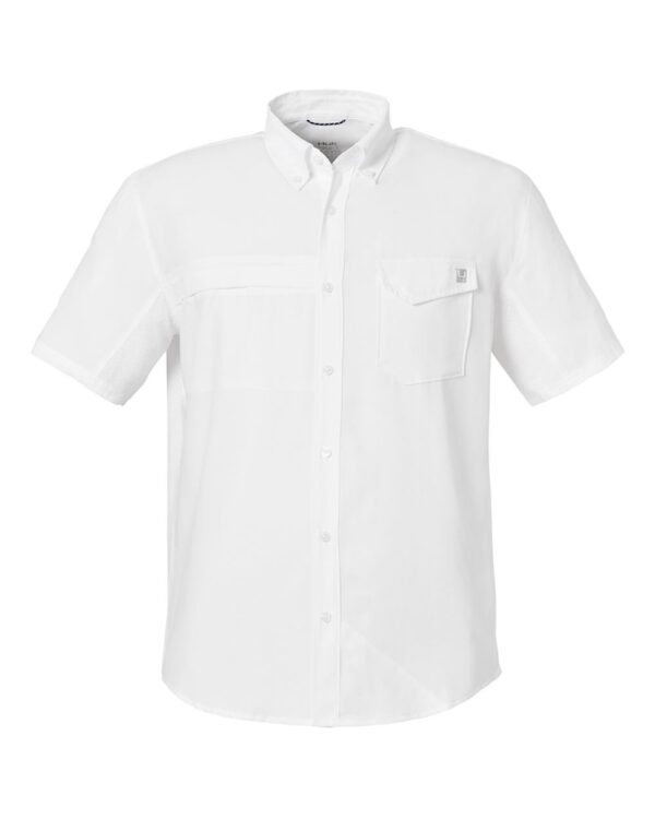 HUK Men's Tide Point Short Sleeve Shirt