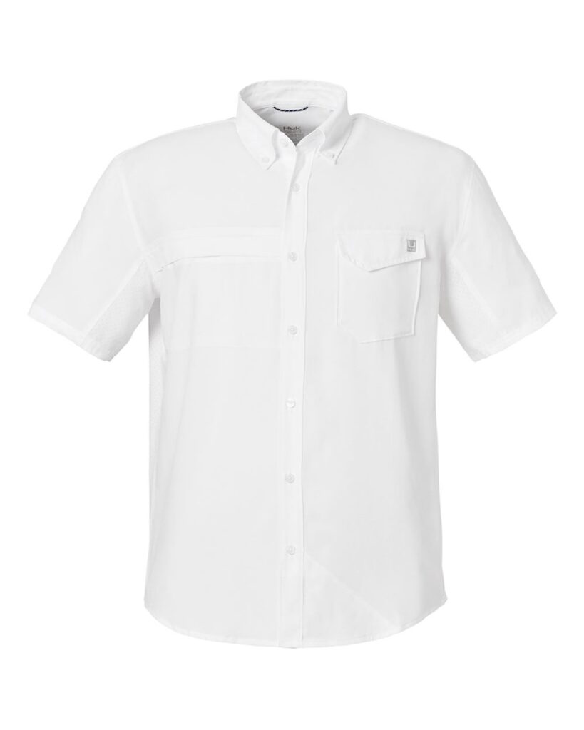 HUK Men's Tide Point Short Sleeve Shirt
