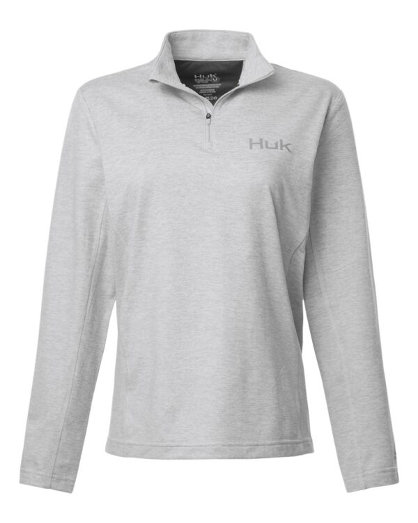 HUK Women's Coldfront+ Quarter-Zip Pullover