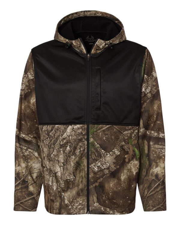 Realtree Unisex Realtree Performance Colorblocked Full-Zip Hooded Sweatshirt