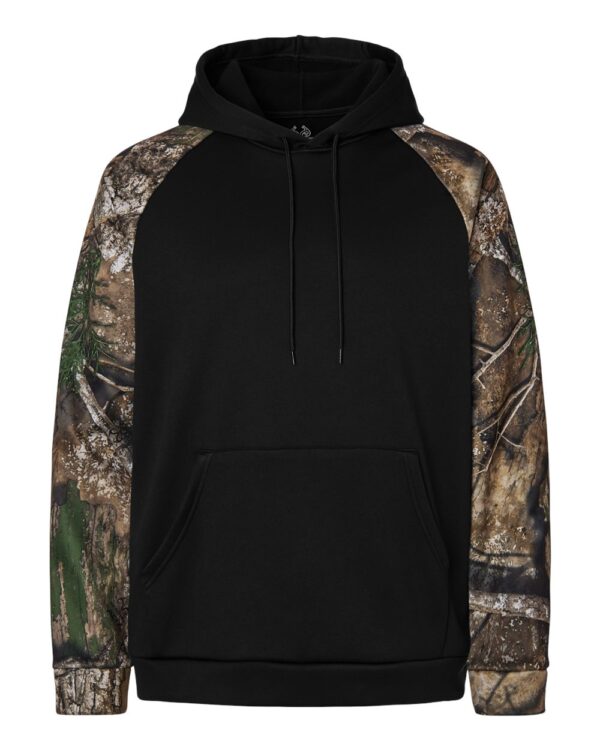 Realtree Unisex Realtree Performance Colorblocked Hooded Sweatshirt